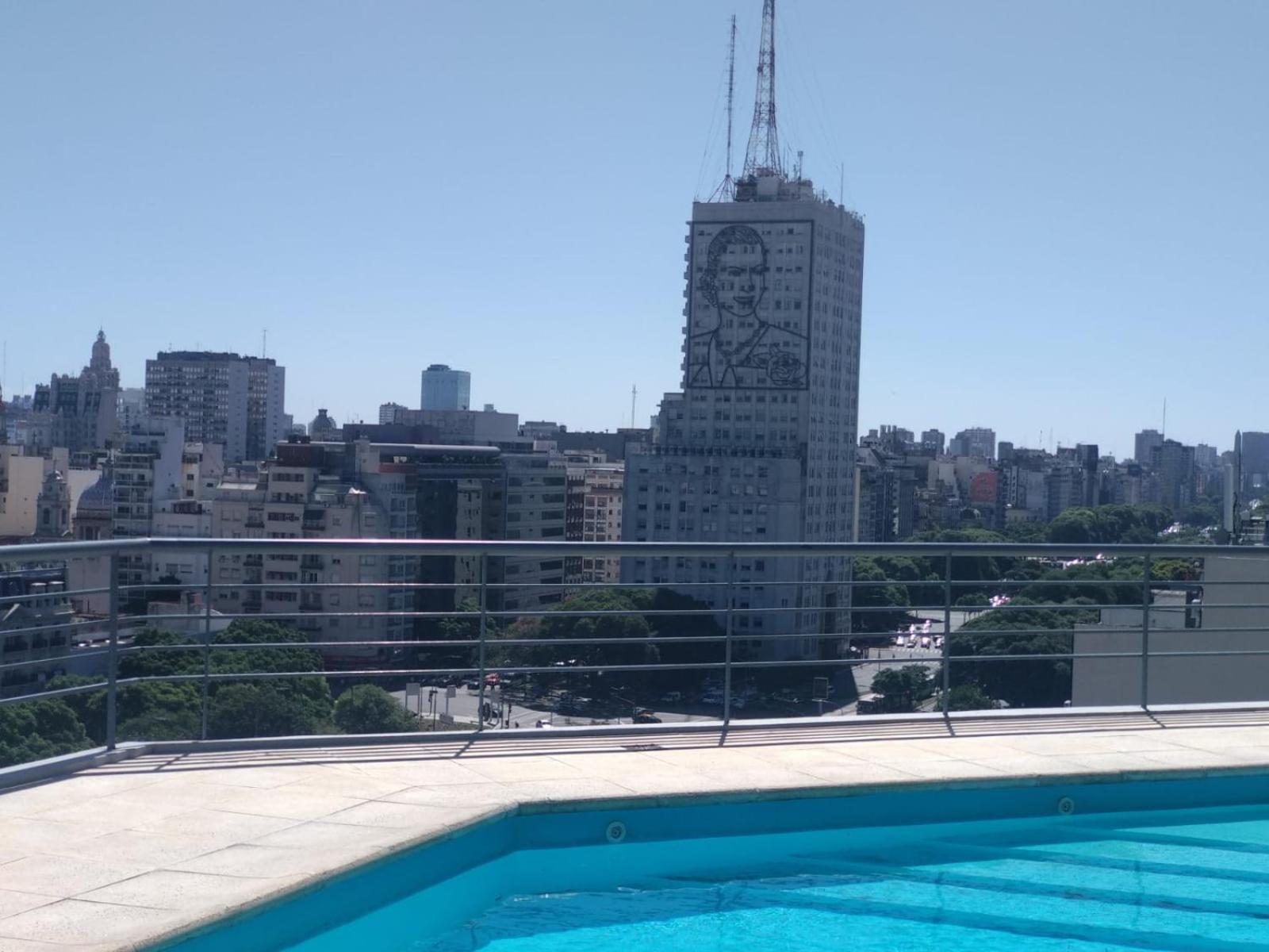 Apart 1013 Con Piscina Gimnasio Laundry Y Seguridad 24 Hs Buenos Aires Eksteriør bilde