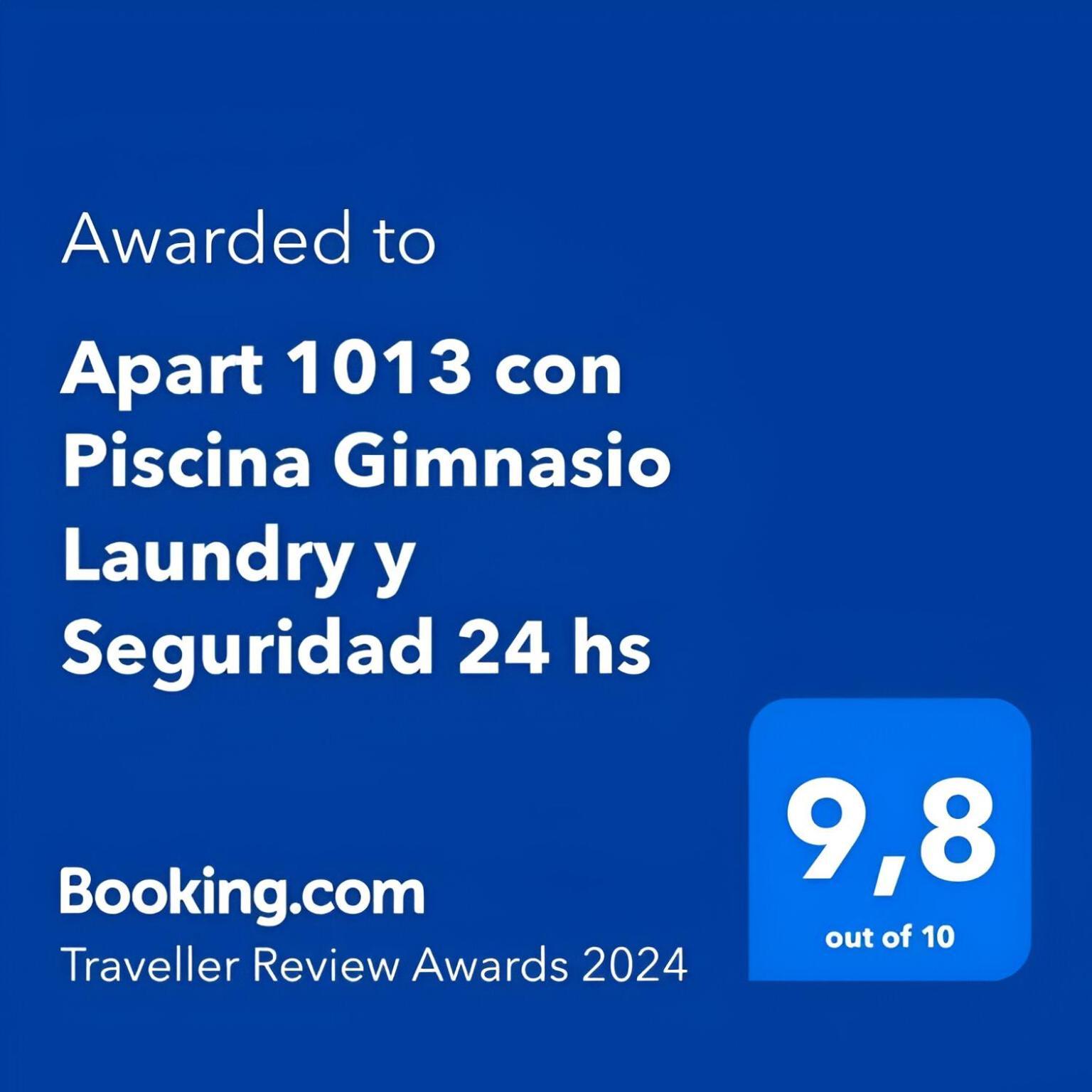 Apart 1013 Con Piscina Gimnasio Laundry Y Seguridad 24 Hs Buenos Aires Eksteriør bilde