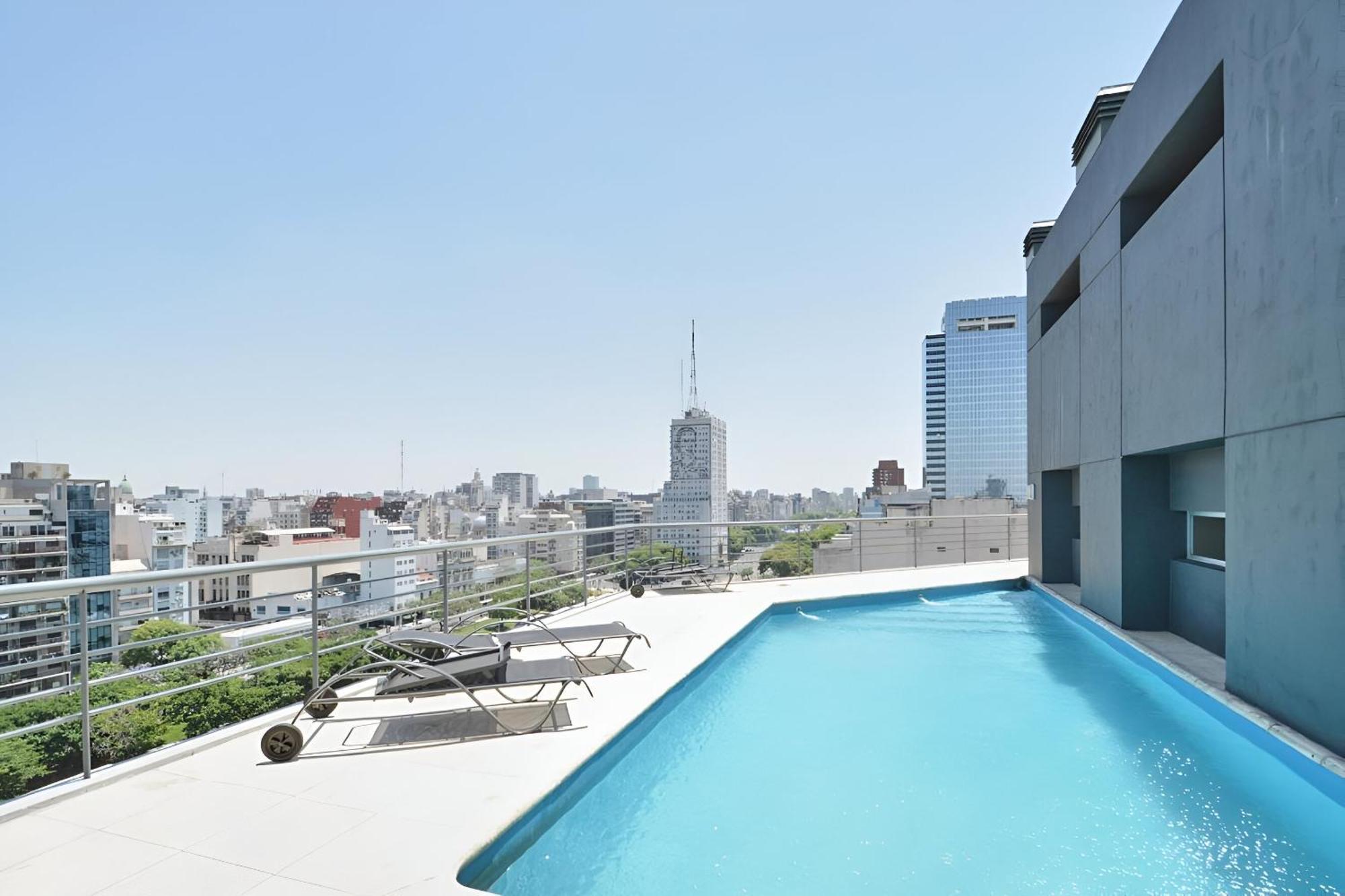 Apart 1013 Con Piscina Gimnasio Laundry Y Seguridad 24 Hs Buenos Aires Eksteriør bilde